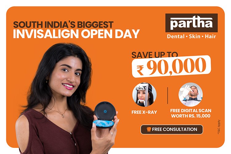 South India’s Biggest Invisalign Open Day - Partha Dental 1 PARTHA DENTAL 01 BLOG IMAGE 02072025 750x500 1
